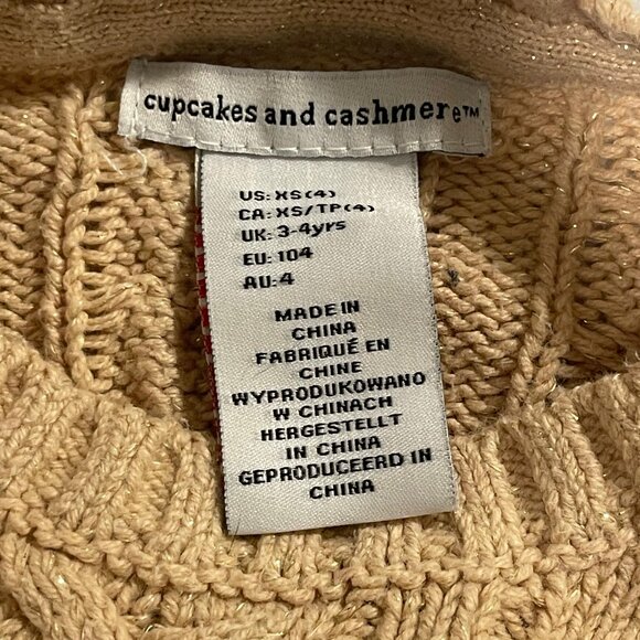 Cupcakes and cashmere Girls Sweater & Skirt Set – Size XS (4) - Picture 3 of 6